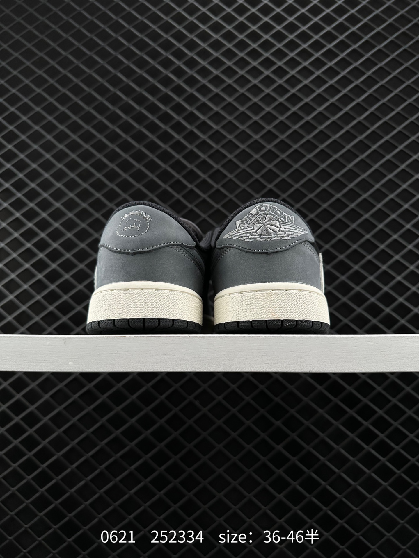 Fragment Design x Travis Scott x Nike Air Jordan 1 Low OG SP”Military Blue”